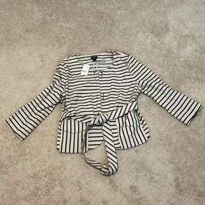 J. crew 3/4 sleeve cropped jacket